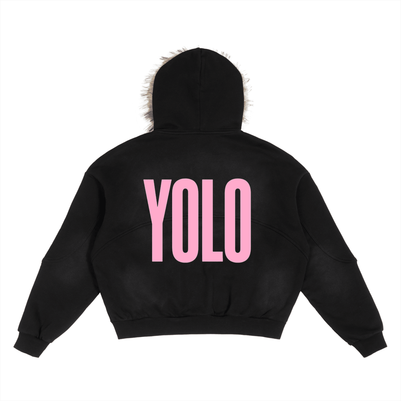 YOLO FUR HOODIE - LUV BOT