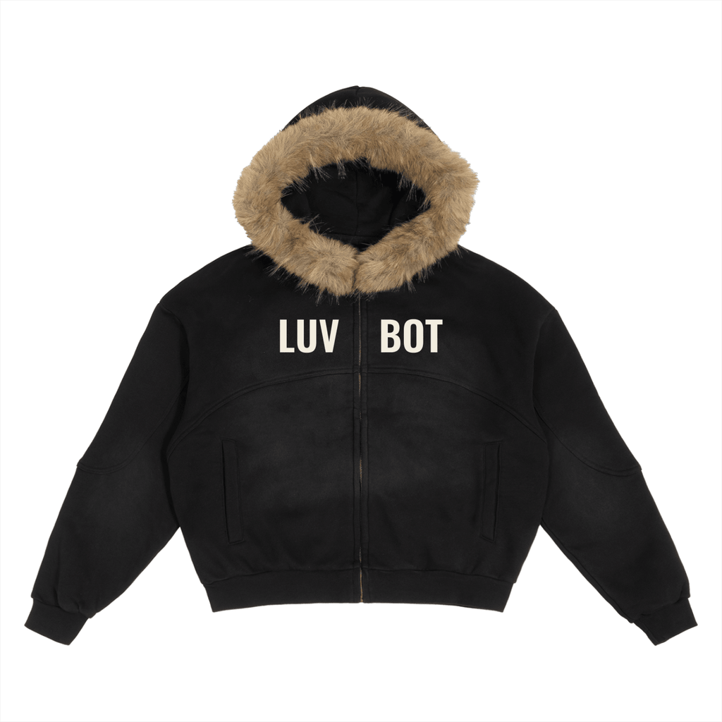 YOLO FUR HOODIE - LUV BOT