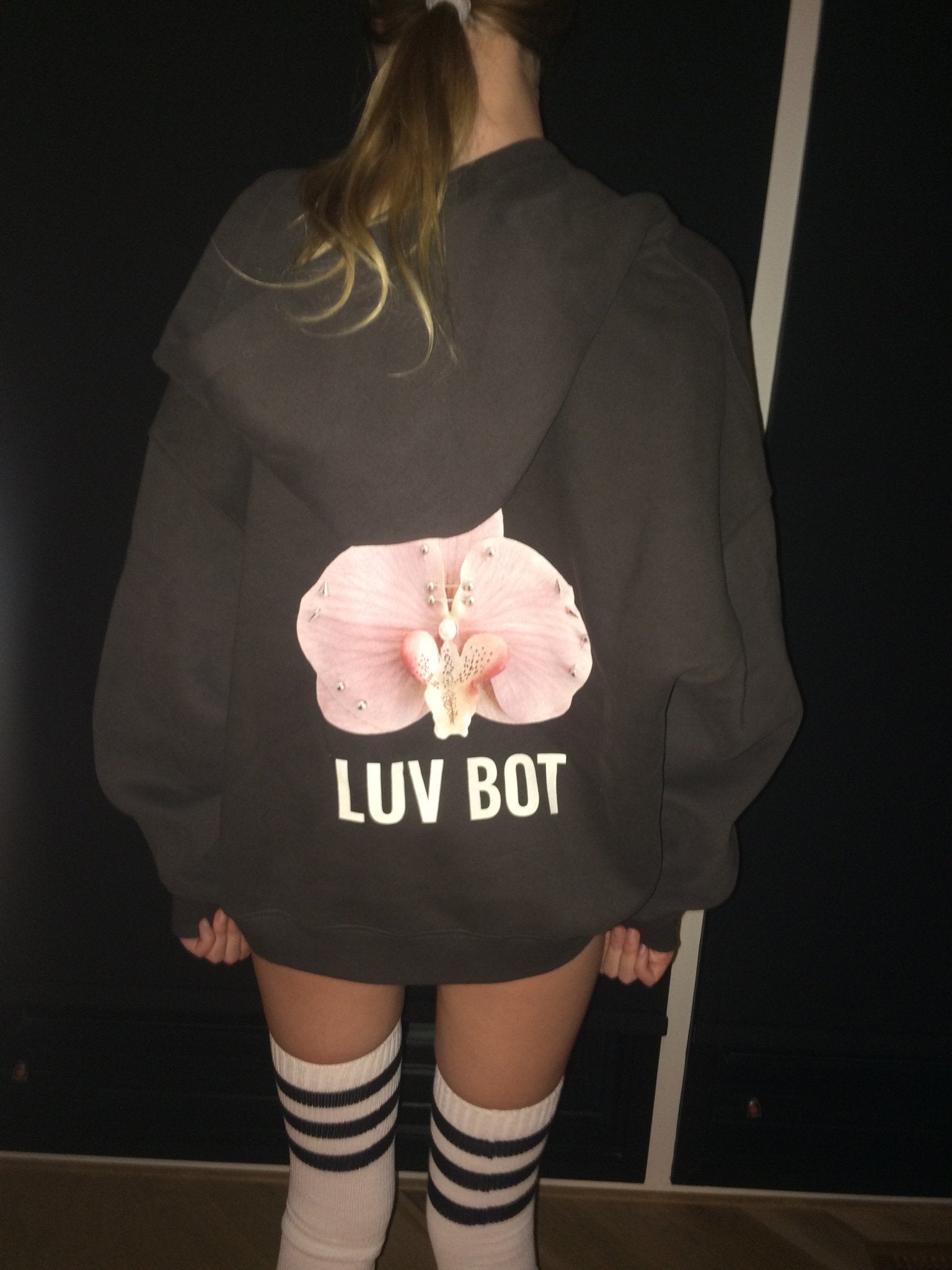 LUV BOT ORCHID ZIP-UP - LUV BOT