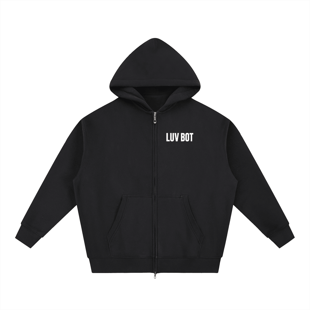 LUV BOT LOGO ZIP UP - LUV BOT