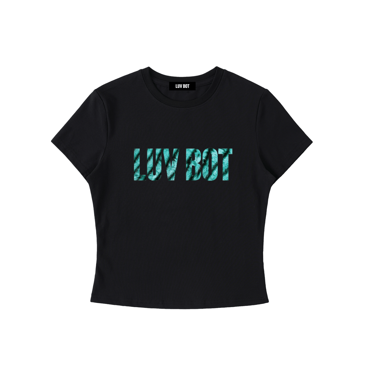 LUV BOT LOGO TOP BLACK - LUV BOT