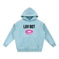 LUV BOT LOGO BLUE HOODIE - LUV BOT
